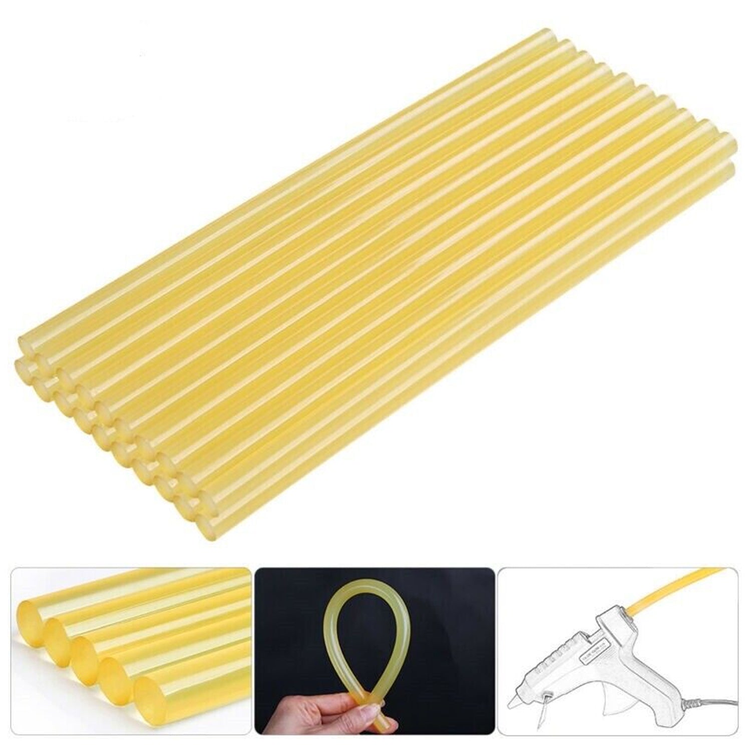 0463 Hot Melt Electric Heating Glue Stick Flexible for DIY, Sealing and Quick Repairs (1 pc) (11mm) DeoDap 0463 Hot Melt Electric Heating Glue Stick Flexible for DIY, Sealing and Quick Repairs (1 pc) (11mm) DeoDap